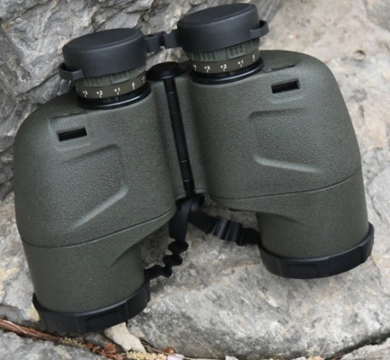 10x50 Waterproof Fogproof Binoculars with Internal Rangefinder and Compass