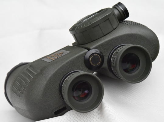 10x50 Waterproof Fogproof Binoculars with Internal Rangefinder and Compass
