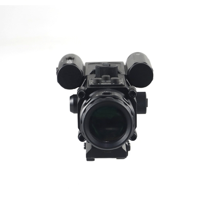 4x Magnification Aluminium Alloy Prismatic Scope with Red Laser Hunting Essential