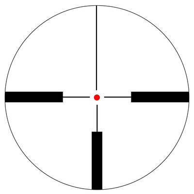 24mm Objective Diameter Red Dot Laser Scope 1-6X24 LPVO Optic Scopes for Professional