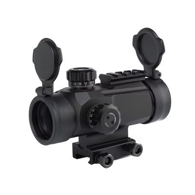 35mm Objective Lens Diameter 1x35 Red Dot Sight with 4 Reticle Patterns and Flip Covers