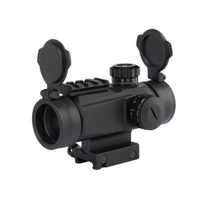 35mm Objective Lens Diameter 1x35 Red Dot Sight with 4 Reticle Patterns and Flip Covers