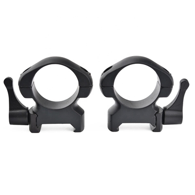 25.4mm Diameter Steel Quick Release Scope Mount Ring Bracket for Medium to Low Profile