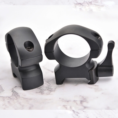 25.4mm Diameter Steel Quick Release Scope Mount Ring Bracket for Medium to Low Profile