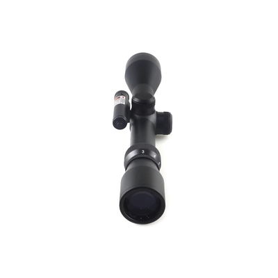 310mm Length Optical Hunting Scope 3-9x40 with Small Red Laser and 11mm/22mm Base Width