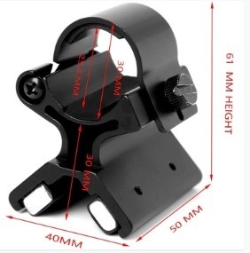 Secure Your Torch with KDC001-H Steel Magnet Mount Essential Accessory