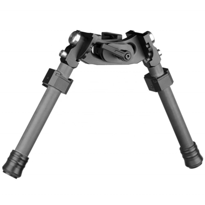 Adjustable Retractable Bipod for 22mm Hunting Scope Center Height 18-25cm Aluminium