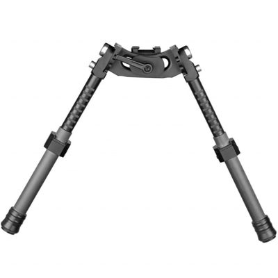 Adjustable Retractable Bipod for 22mm Hunting Scope Center Height 18-25cm Aluminium