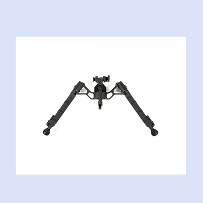 330g Outdoor Tactical Bipod Adjustable 5.5''-8.1'' Height 5 Slots for Versatility