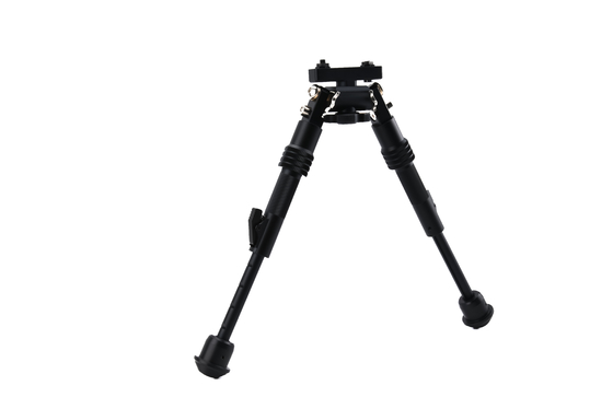 Adjustable Leg Length 5.5''-8.1'' Tactical Bipod for 5'' Center Height Precise Aiming