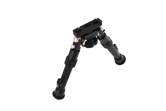 Adjustable Leg Length 5.5''-8.1'' Tactical Bipod for 5'' Center Height Precise Aiming