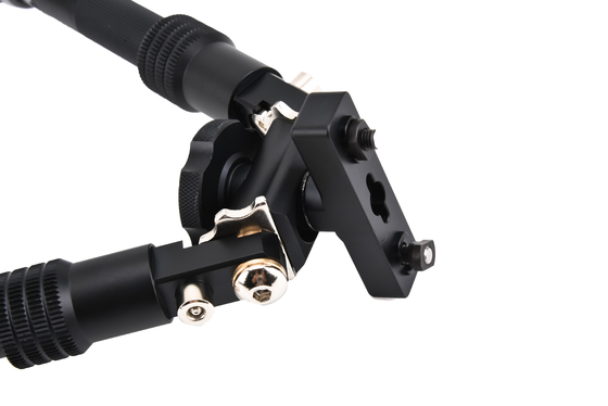 Adjustable Leg Length 5.5''-8.1'' Tactical Bipod for 5'' Center Height Precise Aiming