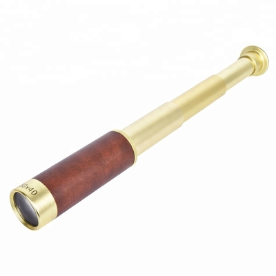 Enhance Viewing Experience with 30X40 Telescope and Sunshade w/Leather Cover