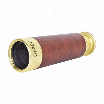 Enhance Viewing Experience with 30X40 Telescope and Sunshade w/Leather Cover