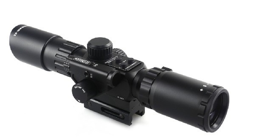 3.5-10X FMC Green Film Coating KANDAR IR Laser Optic Scope Red Laser Sight for Hunting