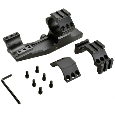 30mm Cantilever Scope Rings Made of Aluminium Alloy with 6 Screws per Ring