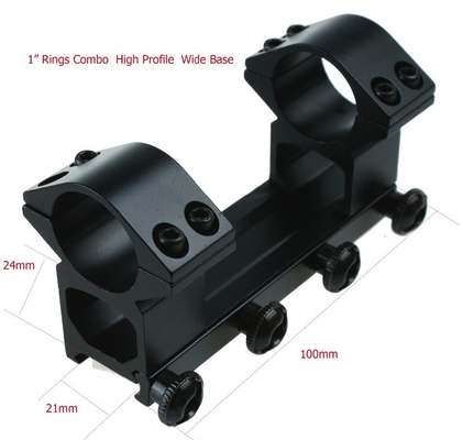 25.4mm Scope Mount Ring for Hunting Accessories Maximum Output Power 0 21mm Base