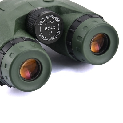 Waterproof Rangefinder 1500m Distance Meter for Outdoor Golf Hunting 8x42 Binocular Telescope