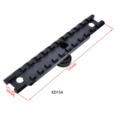 Matte Black Tactical Scope Mount 11mm Slot Carry Handle Mount Adapter Easy Installation