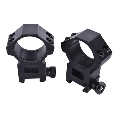 High Profile Dual Ring Scope Mount Double Rings Mount Matte Black Center Height 21mm