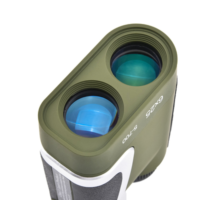 Newest 6x25 Laser Rangefinder 5-700m Long Distance for Hunting 210g 7° View Angle