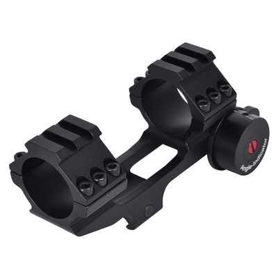 Scope Mount Matte Black Finish Dual Rings Bubble Level and Angle Indicator for 21mm