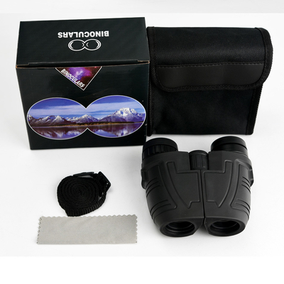 Optical Lens 12x25 Compact Binoculars Telescope for Wide Vison Hunting and Bird Watching