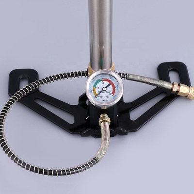 Manual High Pressure Hand Air Pump 4500psi 300bar Black for Gasoline Fuel