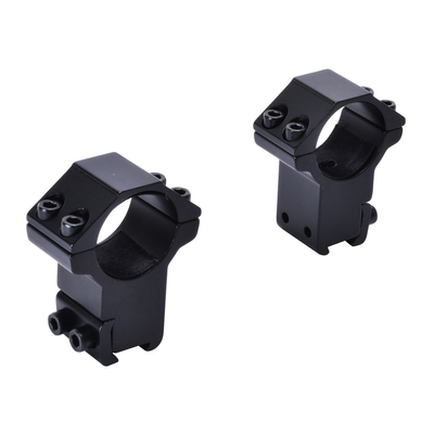 25.4mm Tube Diameter High Riser Scope Mount Double Ring in Aluminium for Long-Lasting