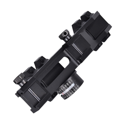 Precision Shooting with Black Matte Bubble Lever Scope Mount Base Angle Indicator