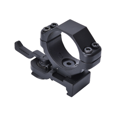 Aluminium 25-30mm Double Bolts Quick Release Laser Sight Light Mount for Optic Scope
