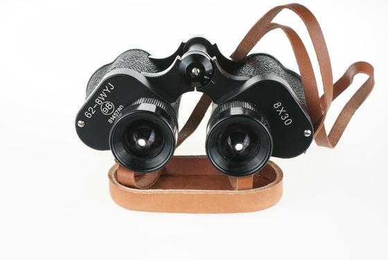 High Power and Wide View Antique Binoculars KANDAR M 6X24 for Hunting in Army Green
