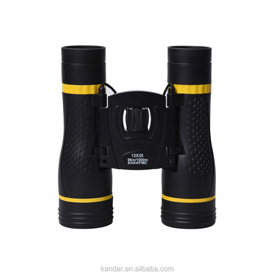 12x Magnification Kandar Portable Folding Binoculars Essential for Kids' Adventures