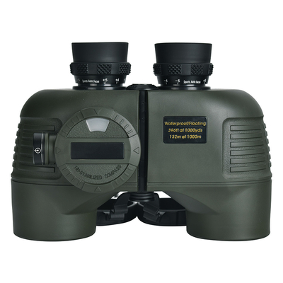 Waterproof 7x50 Binoculars with Internal Rangefinder for Boating Fishing Water Sports