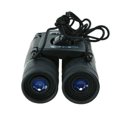 Compact Folding QC 8X21 Student Binoculars with Close Focus 6.4m and Eye Relief 10mm