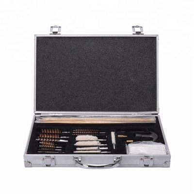 Silver Aluminum Case Cleaning Kit for 0.22 0.177 12G 9MM and Long-Lasting Performance
