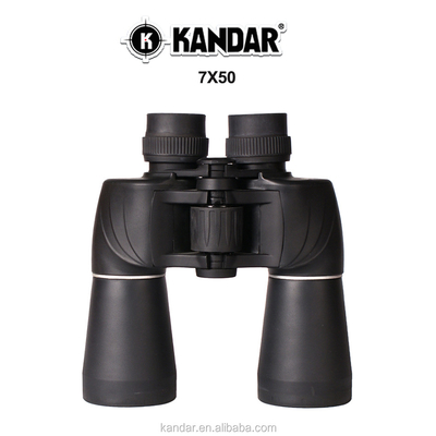 High Power 7X50 Bak4 Binoculars with Wide Angle and Large Objective Refracting Telescope
