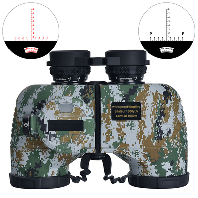 Outdoor Sports Binocular with Illumination and Compass 50mm Objective Diameter