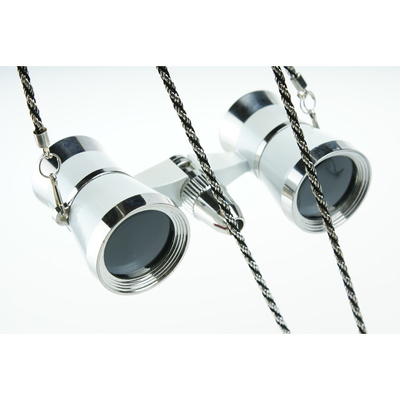 Lightweight 3x25 Opera Theater Glasses with Optional Rubber and Aluminum Material