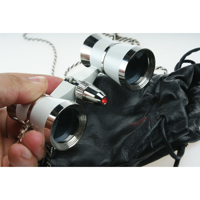 Lightweight 3x25 Opera Theater Glasses with Optional Rubber and Aluminum Material