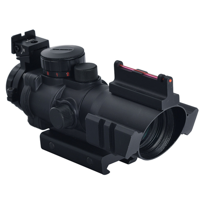 Lightweight Hunting 4X32 Fiber Optic Scope with 36.6ft/7° Field of View and 460g Weight