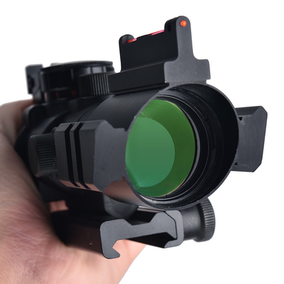 Lightweight Hunting 4X32 Fiber Optic Scope with 36.6ft/7° Field of View and 460g Weight