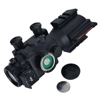 Lightweight Hunting 4X32 Fiber Optic Scope with 36.6ft/7° Field of View and 460g Weight