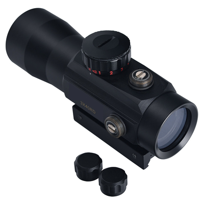 Free Eye Relief 3X40RD Tactical Sight Single Dot Red and Green with Lever for Hunting