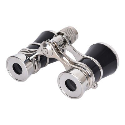 3x Magnification Noble Metal Mini Telescope Spotting Scope for Horse Racing 3x25