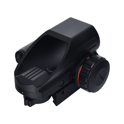 82mm Length Matte Black 1X22X33 Tactical Red and Green Reflex Sight with Red Laser