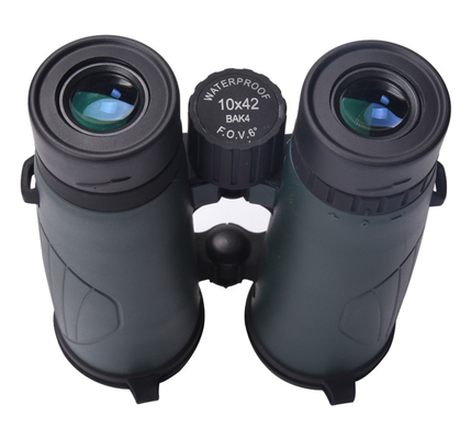 Waterproof and Anti Fog 10x42 Green Telescope for Hunting Hiking Outdoor Sports Binocular