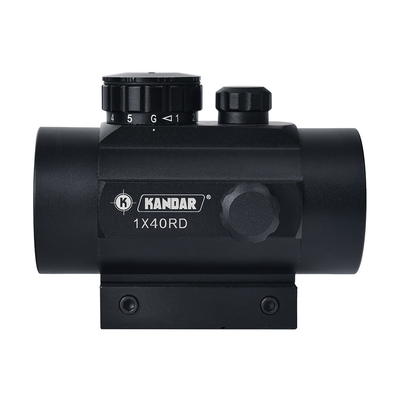 1X40 Tactical Red Green Reticle Reflex Sight with Maximum Output Power 0