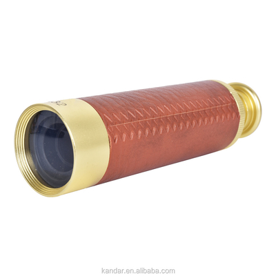 181g Monocular Nautical Handheld Brass Spyglass Expandable 26x32 Telescope for Optics