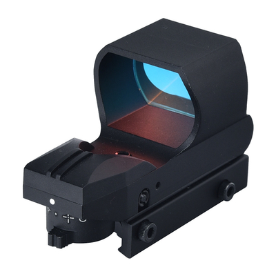 Compact 1X Magnification Sight Holographic Red Dot Optical Scope with 7.4mm Exit Pupil